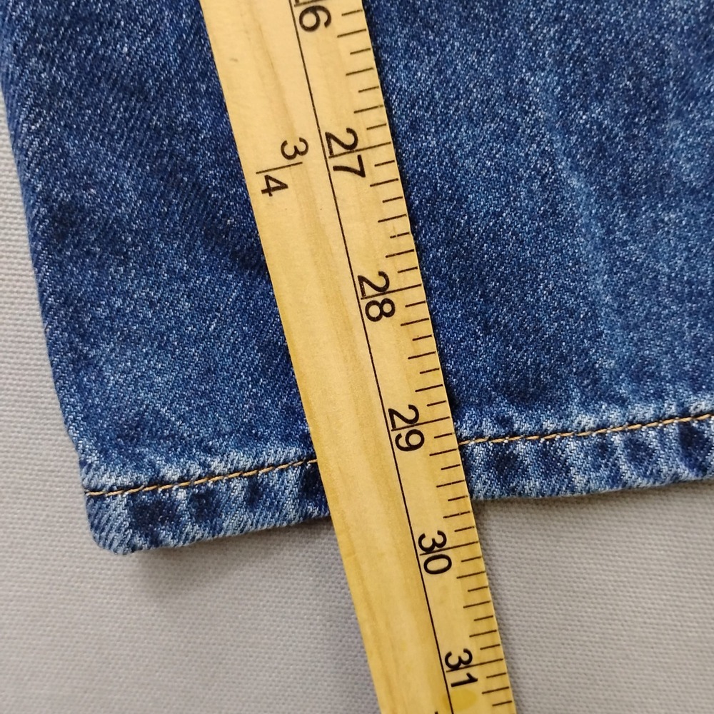 Aeropostale Aero Baggy Wide Leg Jeans Womens 8 Short Medium Wash Blue Denim - Picture 5 of 8